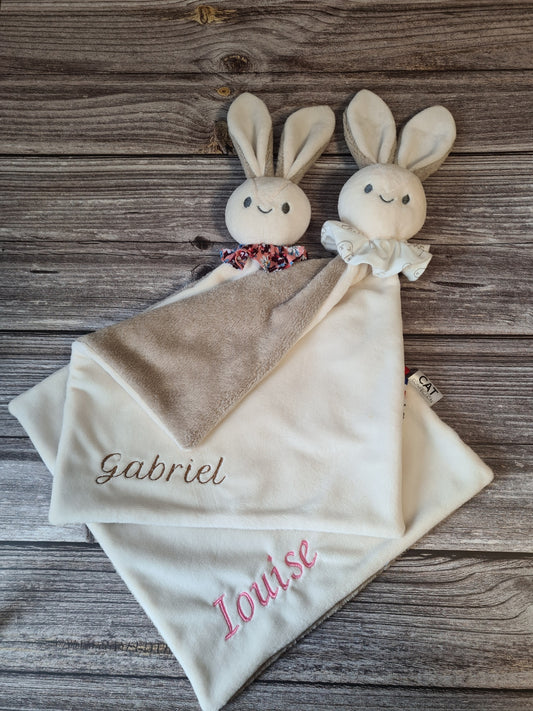 Doudou Mouchoir Lapin