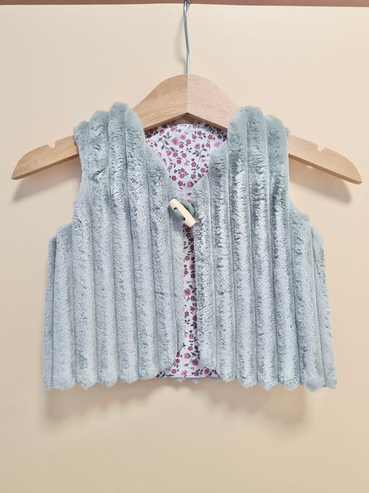 Gilet sans manches vert